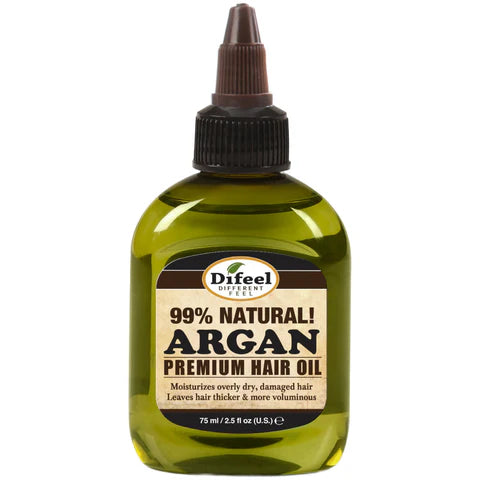 Difeel Premium Natural Hair Oil - Argan Oil 2.5oz